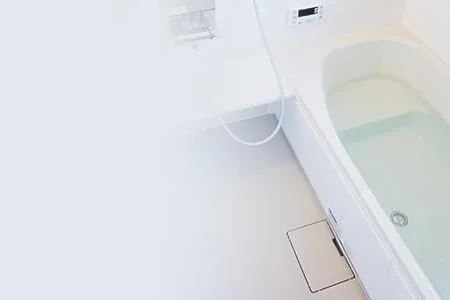 清掃後の浴室