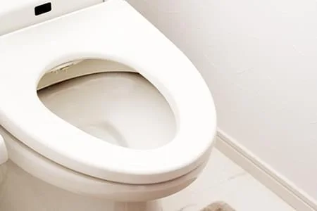 清掃後のトイレ